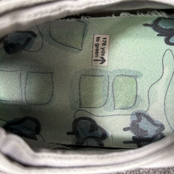 Travis Mathew Steadmen Mens Size 11 Gray Canvas Golf Shoes Used See Pictures - Picture 13 of 15